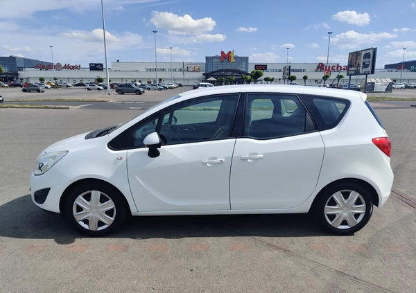 Opel Meriva cena 24900 przebieg: 164700, rok produkcji 2012 z Poznań małe 352